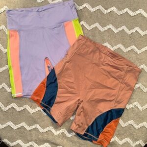 Fabletics motion 365 Colorful Women's Athletic biker Shorts